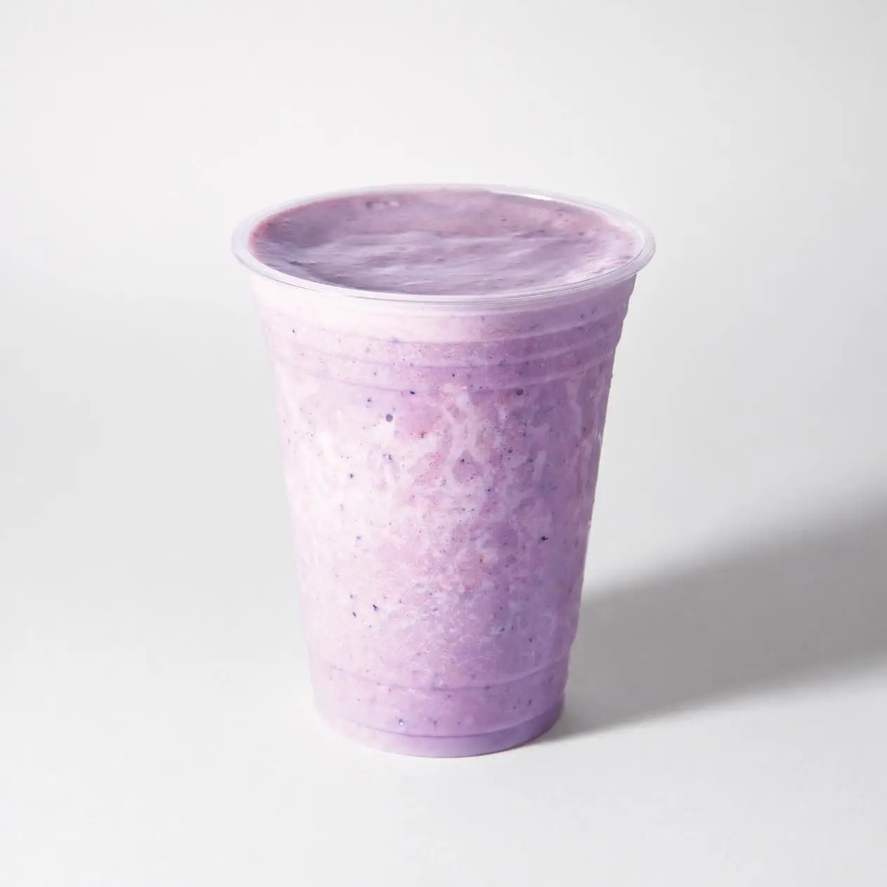 Blueberry Peach Protein Cobbler Smoothie